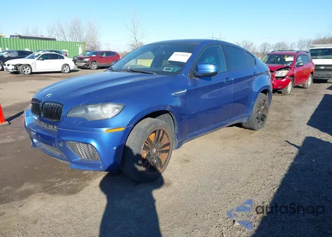 2012 BMW X6 M z USA, uszkodzony, nr VIN 5YMGZ0C54CLK14978